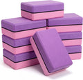 8-Piece EVA Foam Yoga Block Set (9 x 6 x 2.8 inches)—Suitable for Pilates, stretching, meditation, home workouts, dance, and gymnastics; lightweight and practical