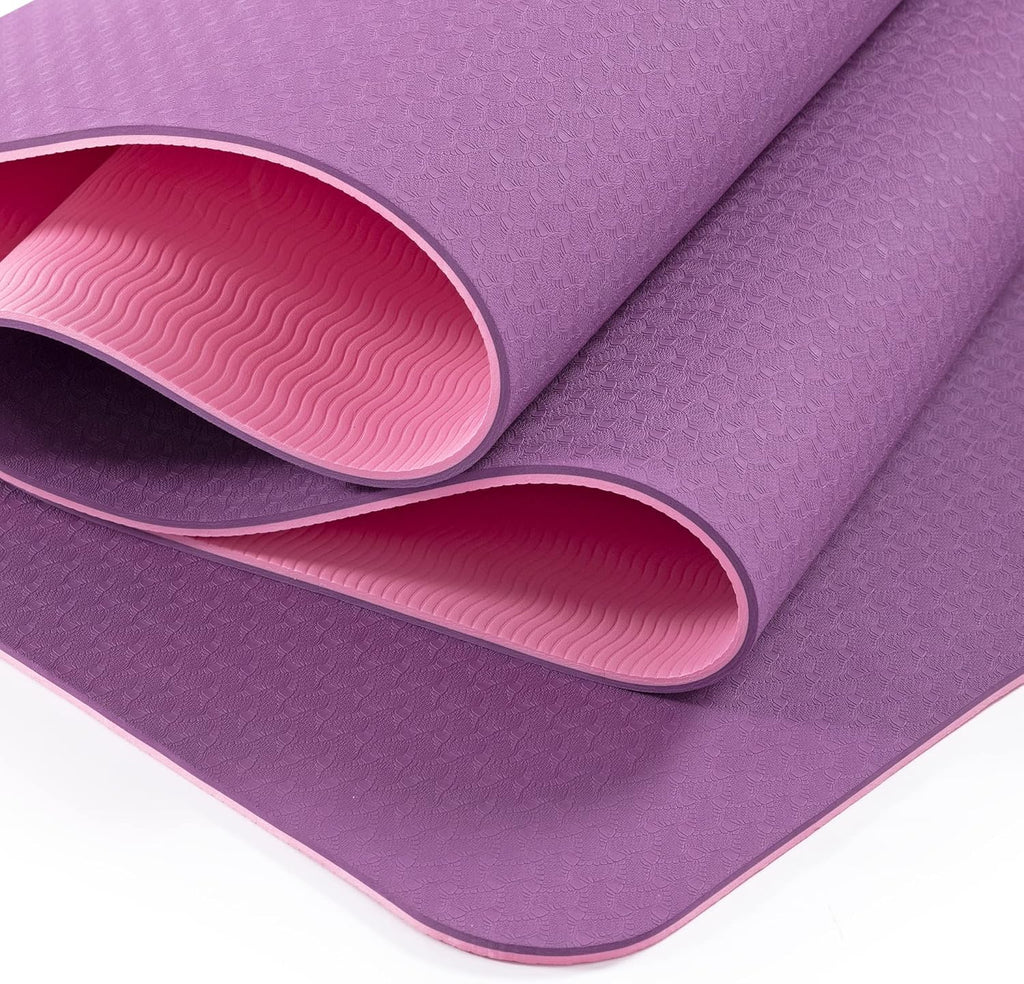 Extra Wide Yoga Mat for Women and Men, 72"x 32"x 1/4", Eco-Friendly  Yoga Mat Non Slip, Large Workout Mats,Perfect for Barefoot Exercise (Yoga, Pilates, Fitness, Meditation)
