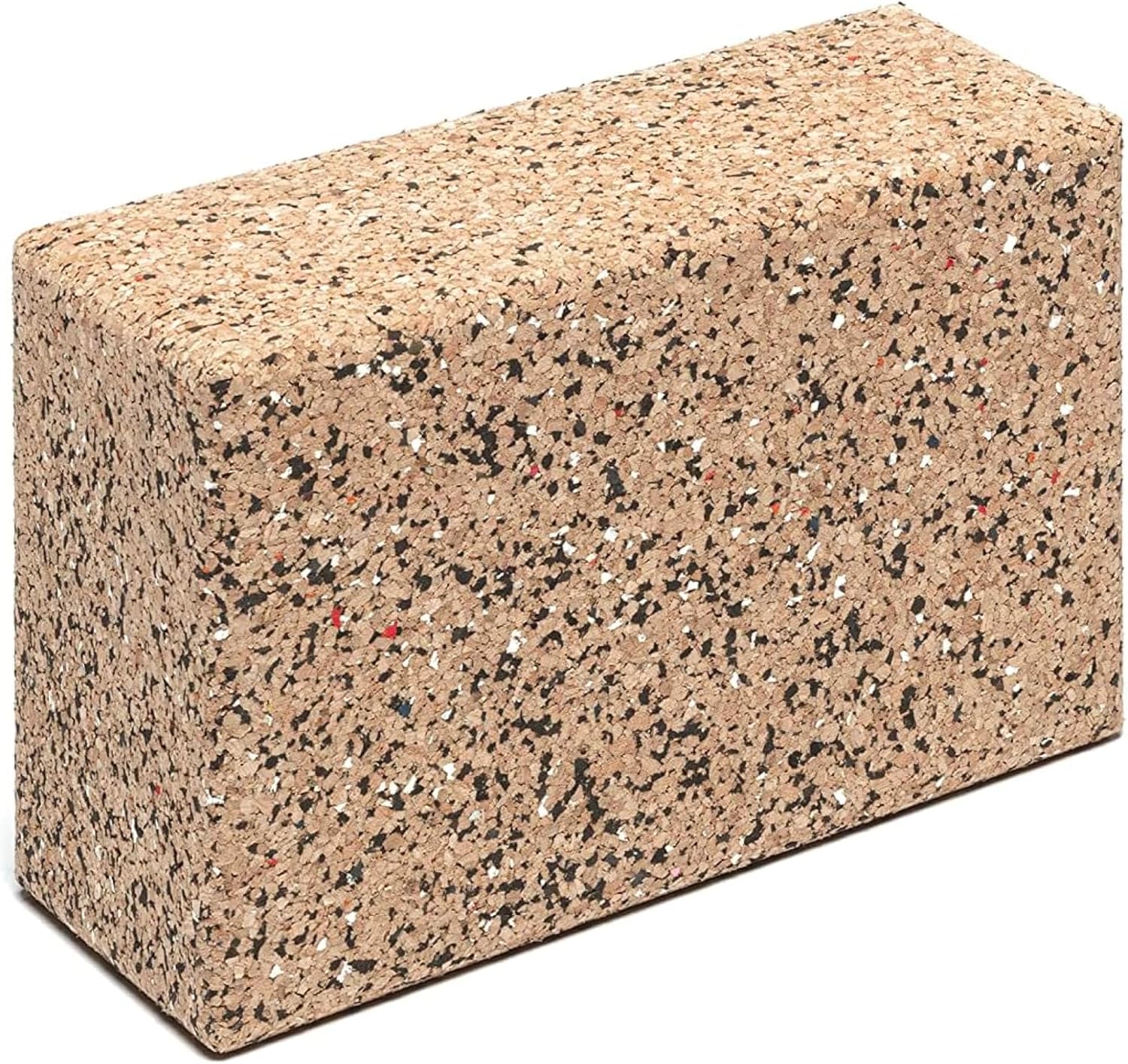 Cork yoga blocks (for yoga, Pilates, and meditation); non-slip, non-toxic, hypoallergenic, eco-friendly, lightweight, large-size blocks (9 x 6 x 4 inches, cork blend material); suitable for yoga and fitness workouts.